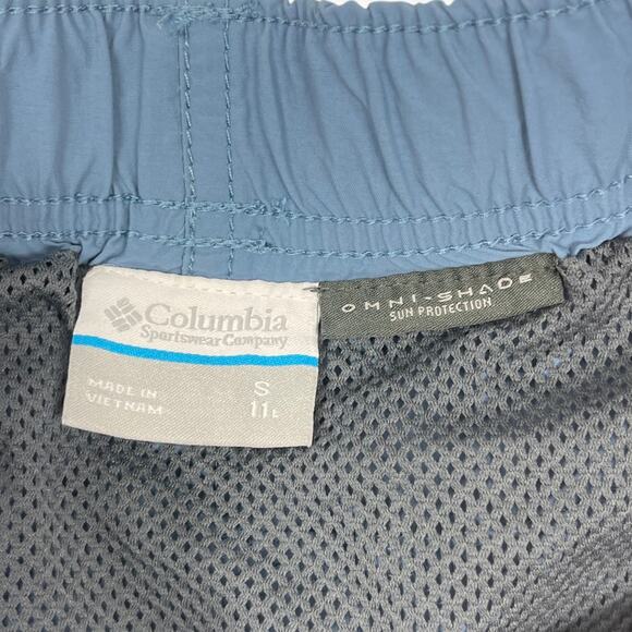 Columbia Men's Small‎ 11" Inseam Nylon Lined Swim Cargo Shorts Omni-Shade - Picture 3 of 7